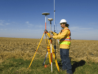 External surveying and mapping antenna